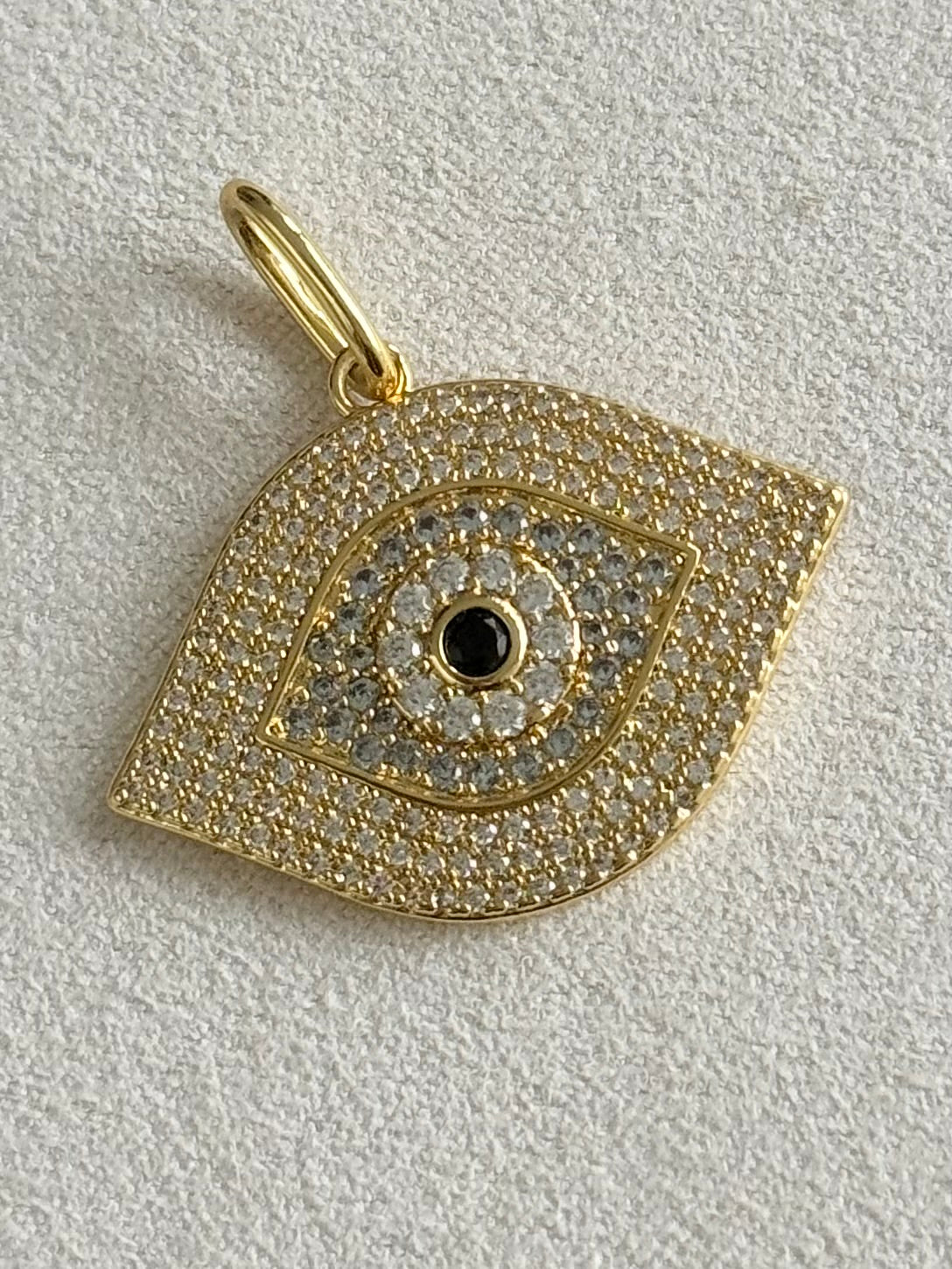 Charm ojo turco cz