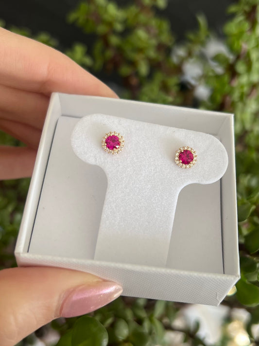 Aretes cz halo cz mediano