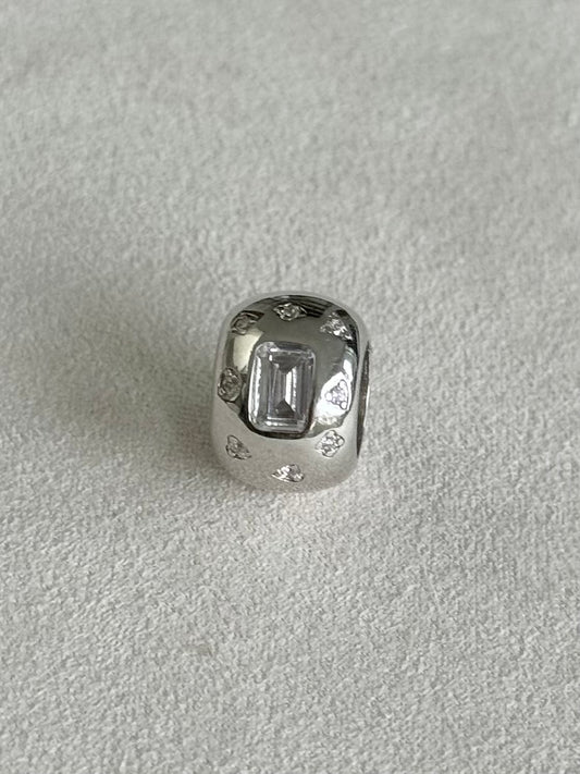 Charm spacer cz blanco