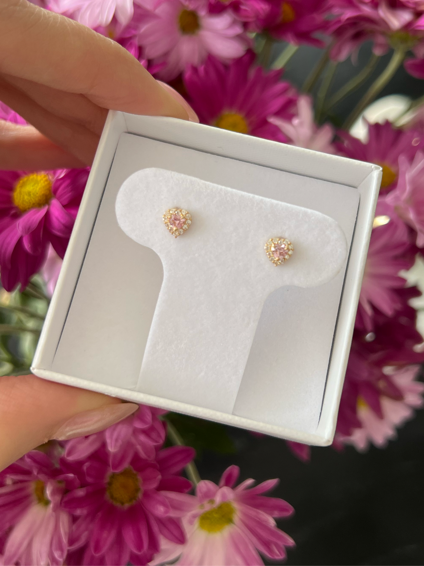 Aretes corazón
