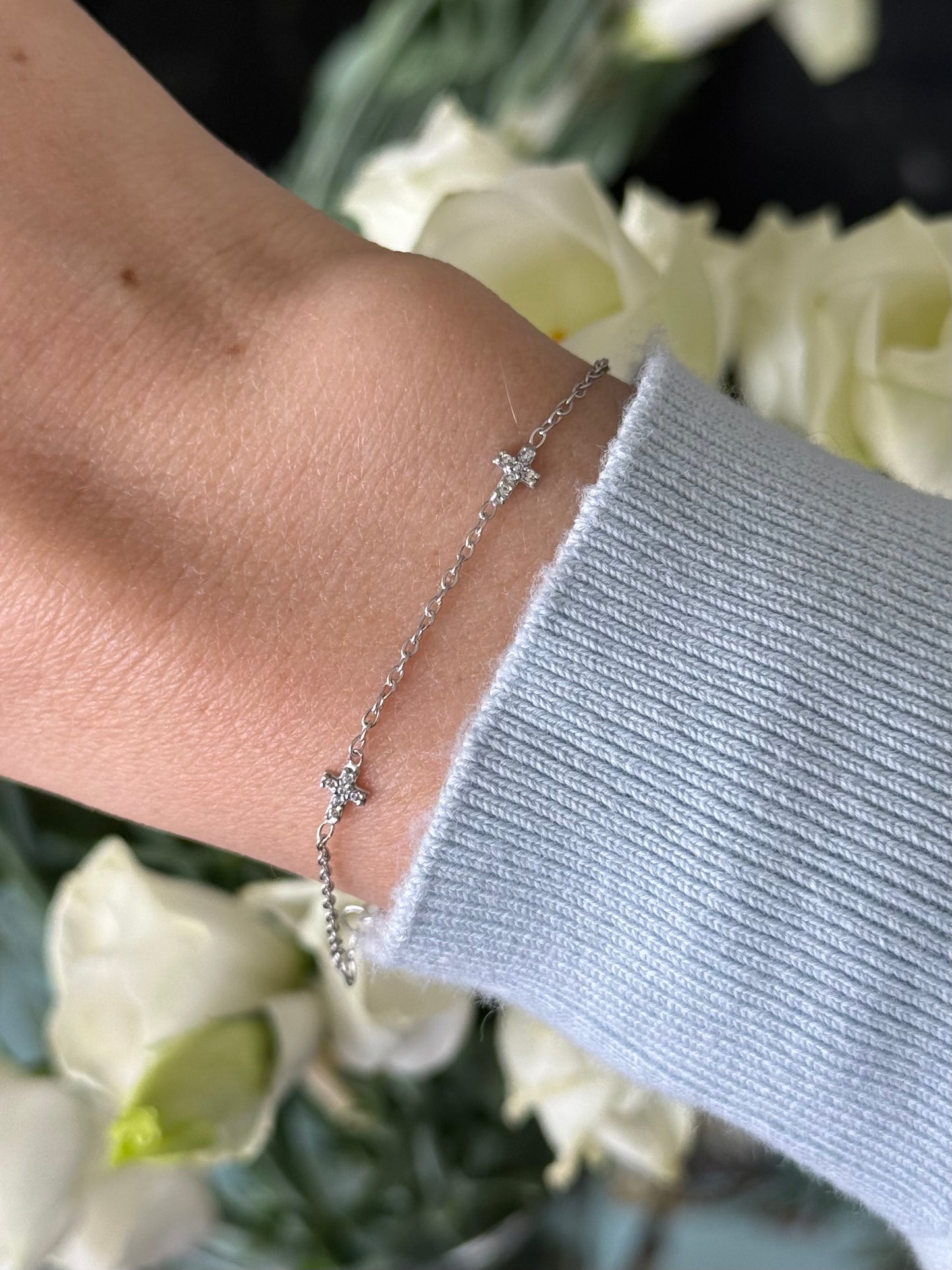 Pulsera cruces