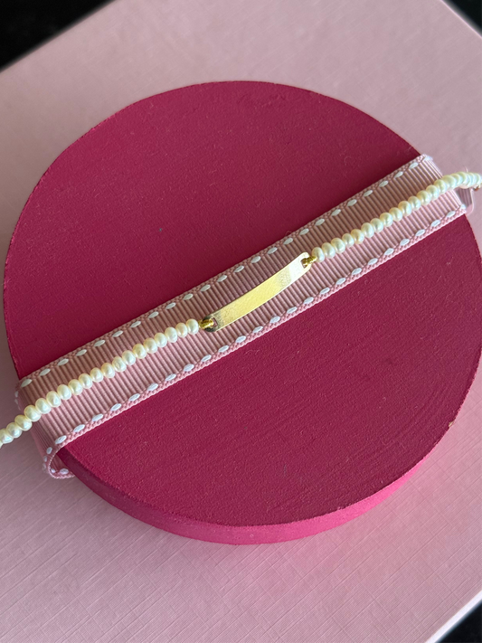 Esclava perlas mediana