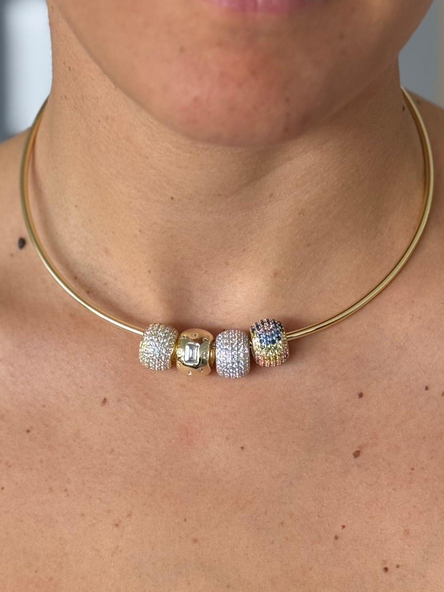 Collar choker duro