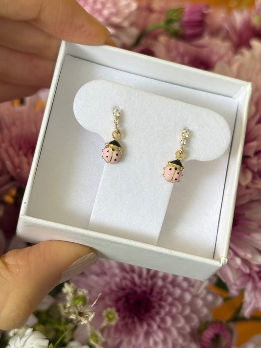 Aretes Catarina colgante