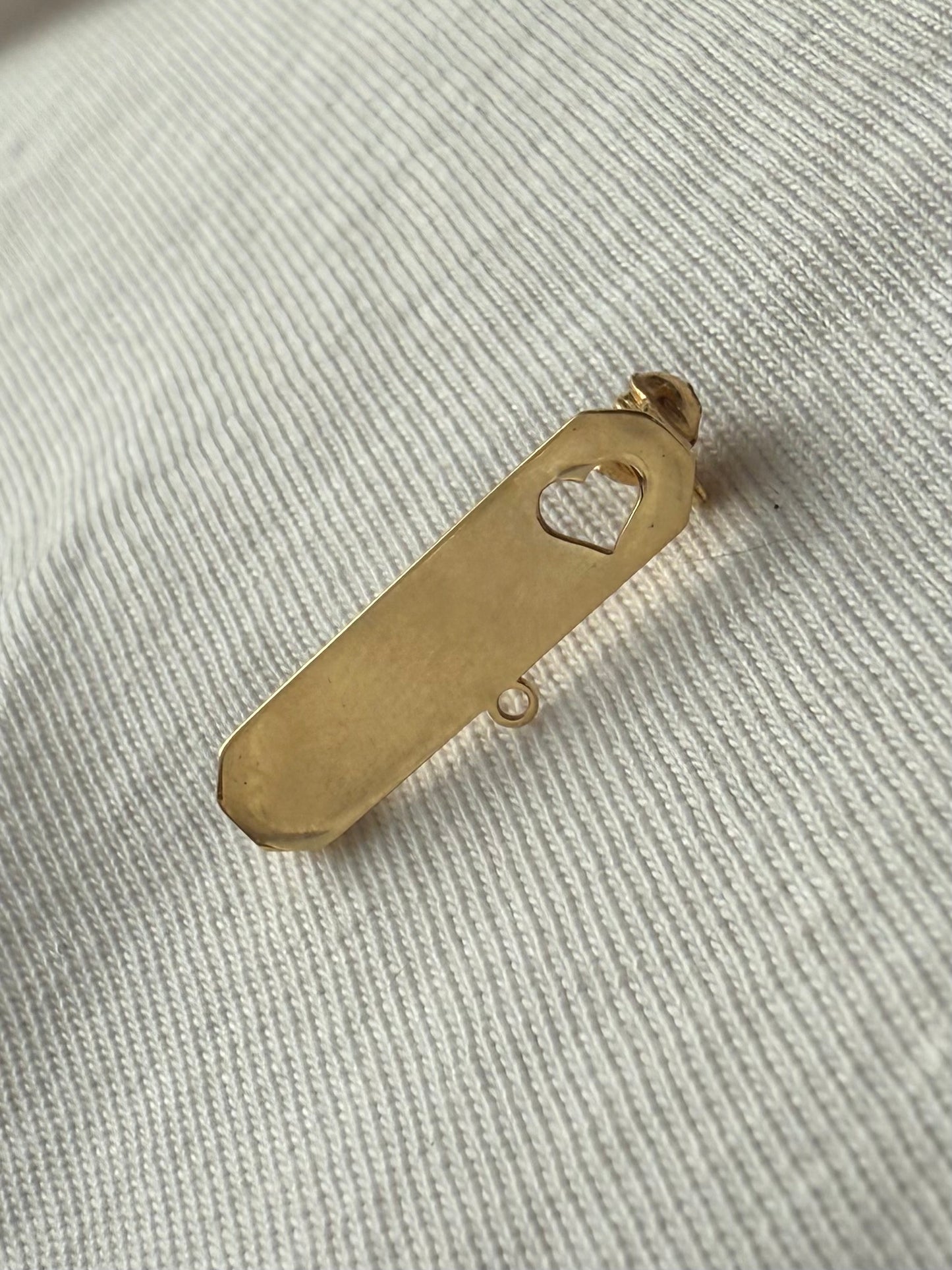 Pin barra corazón