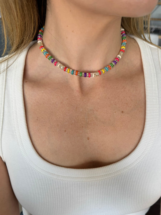 Collar pukka rainbow