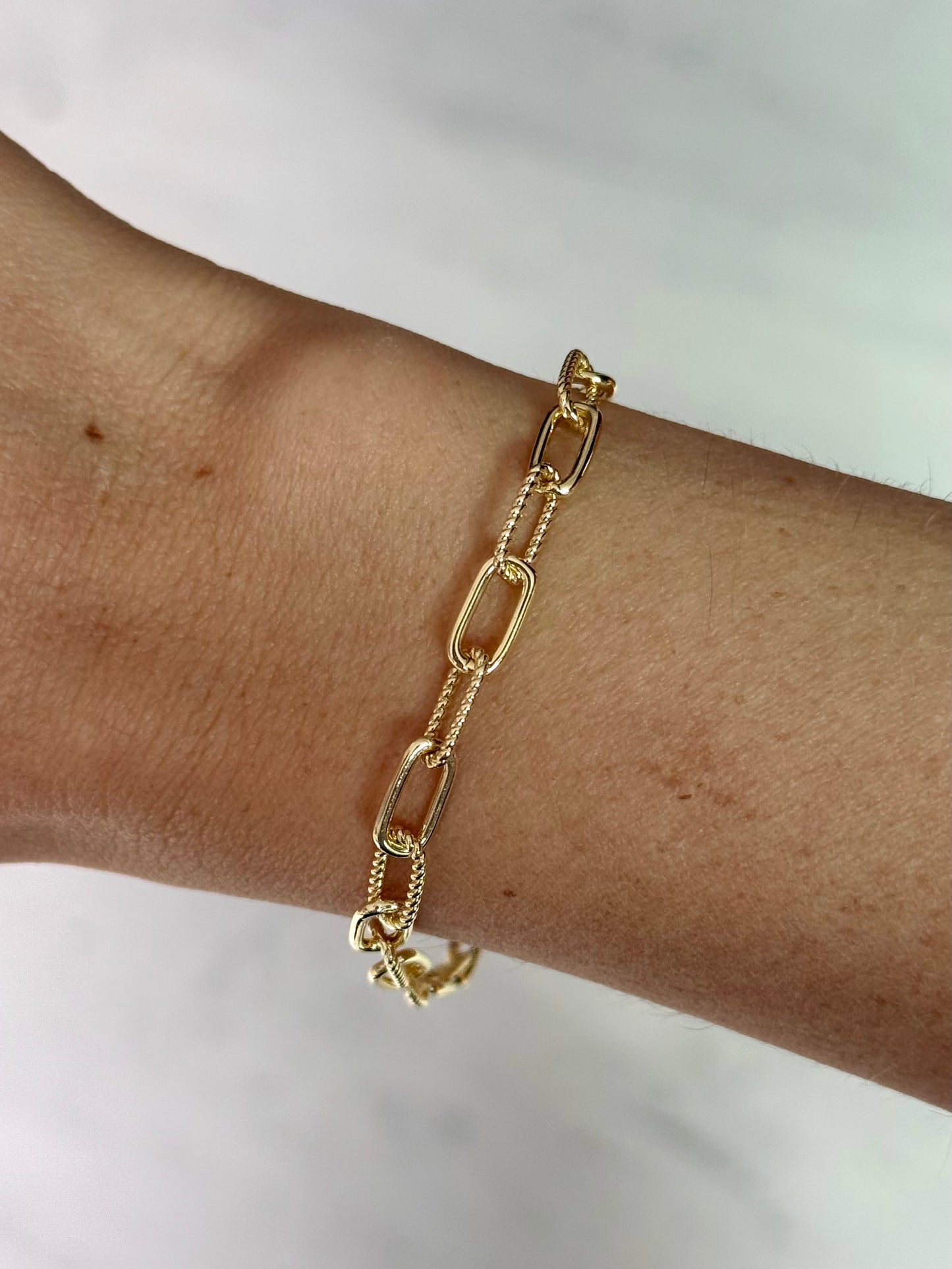 Pulsera rope paperclip