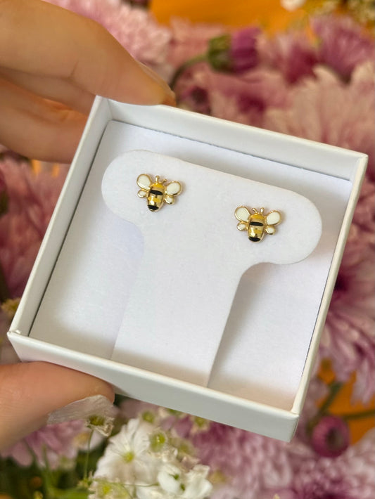 Aretes abeja g
