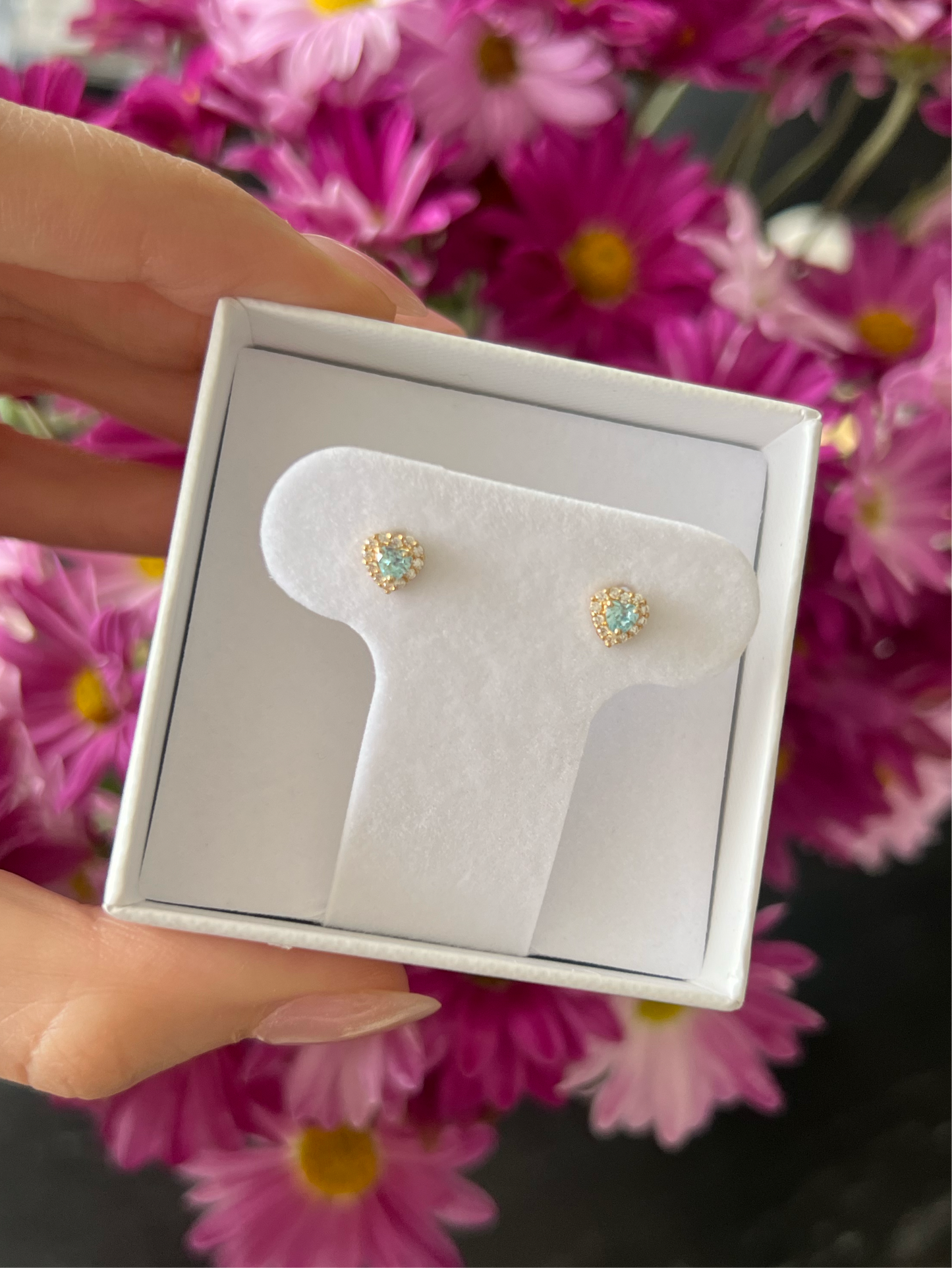 Aretes corazón