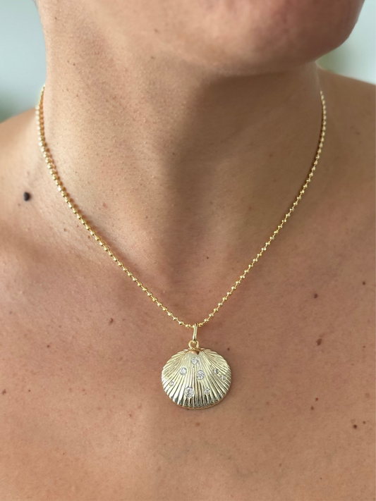 Cadena bolitas diamond cut