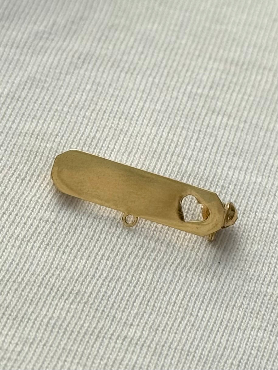 Pin barra corazón