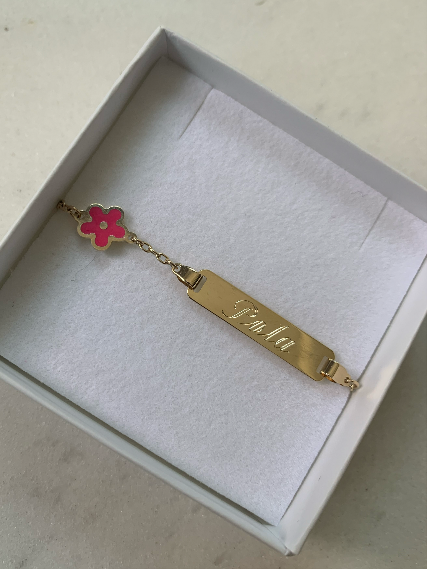 Esclava flor rosa
