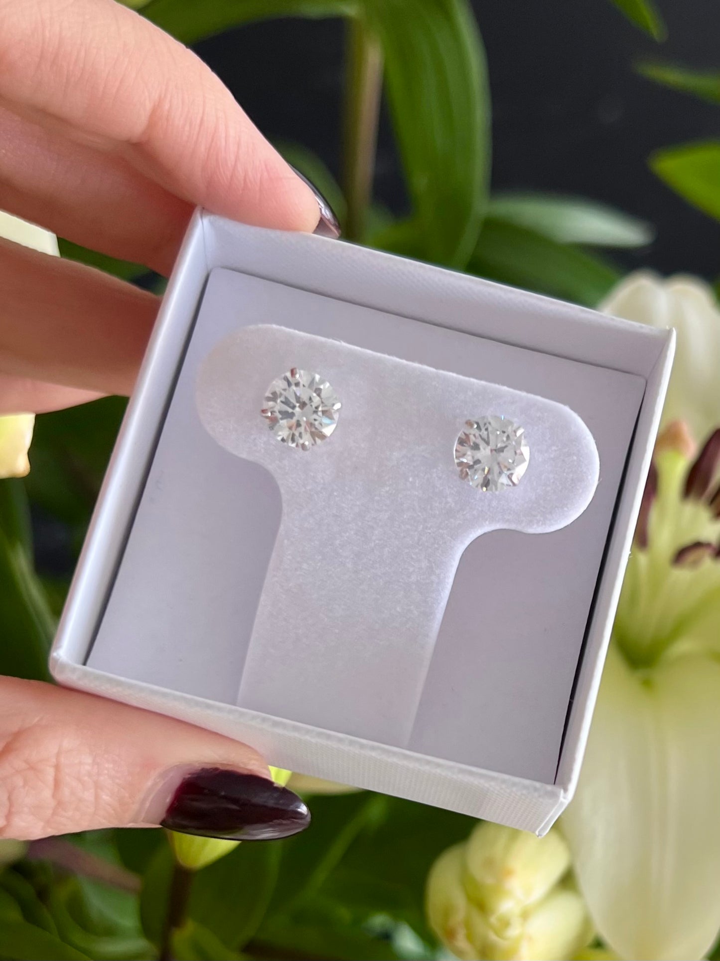 Aretes zirconia XXL