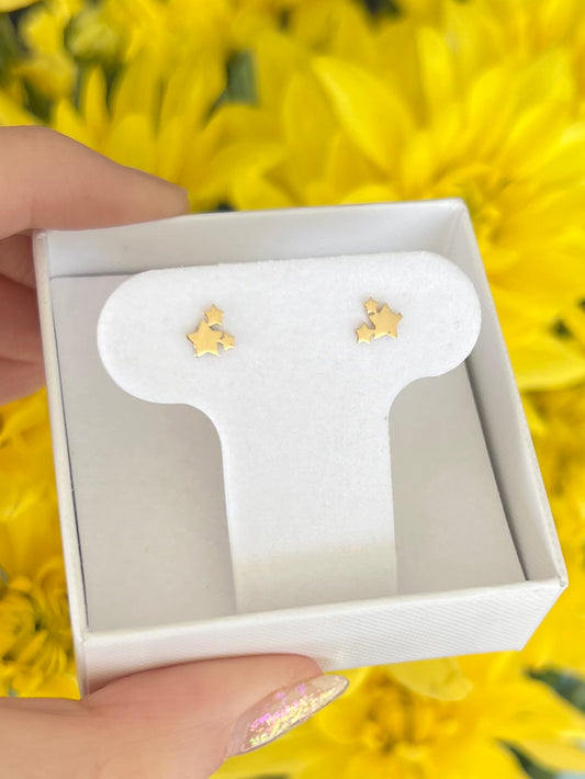 Aretes estrellas