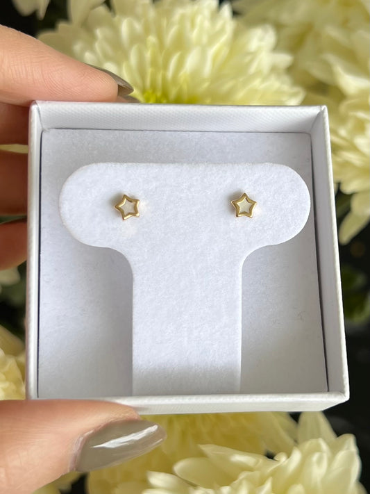 Aretes Estrellas mop mini