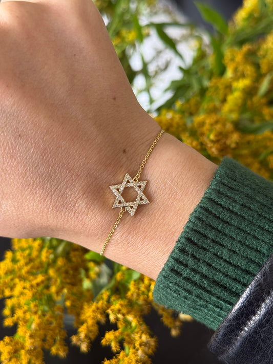Pulsera Maguen David cz