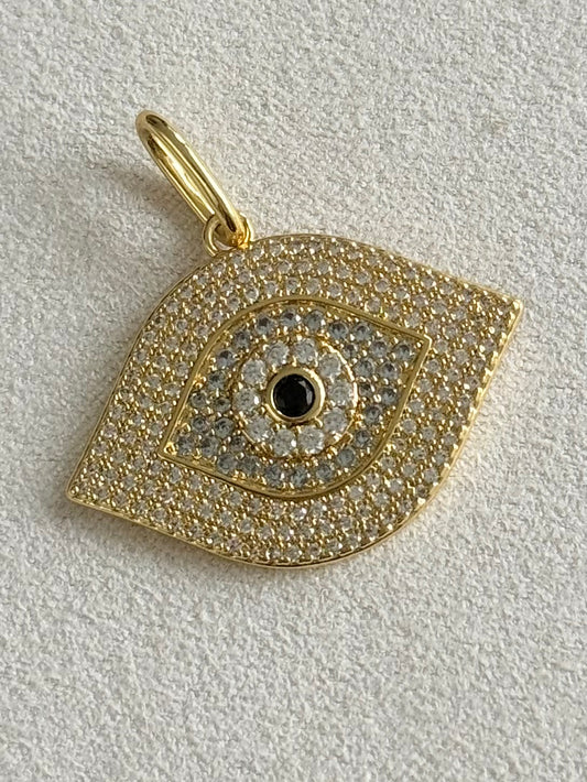 Charm ojo turco cz