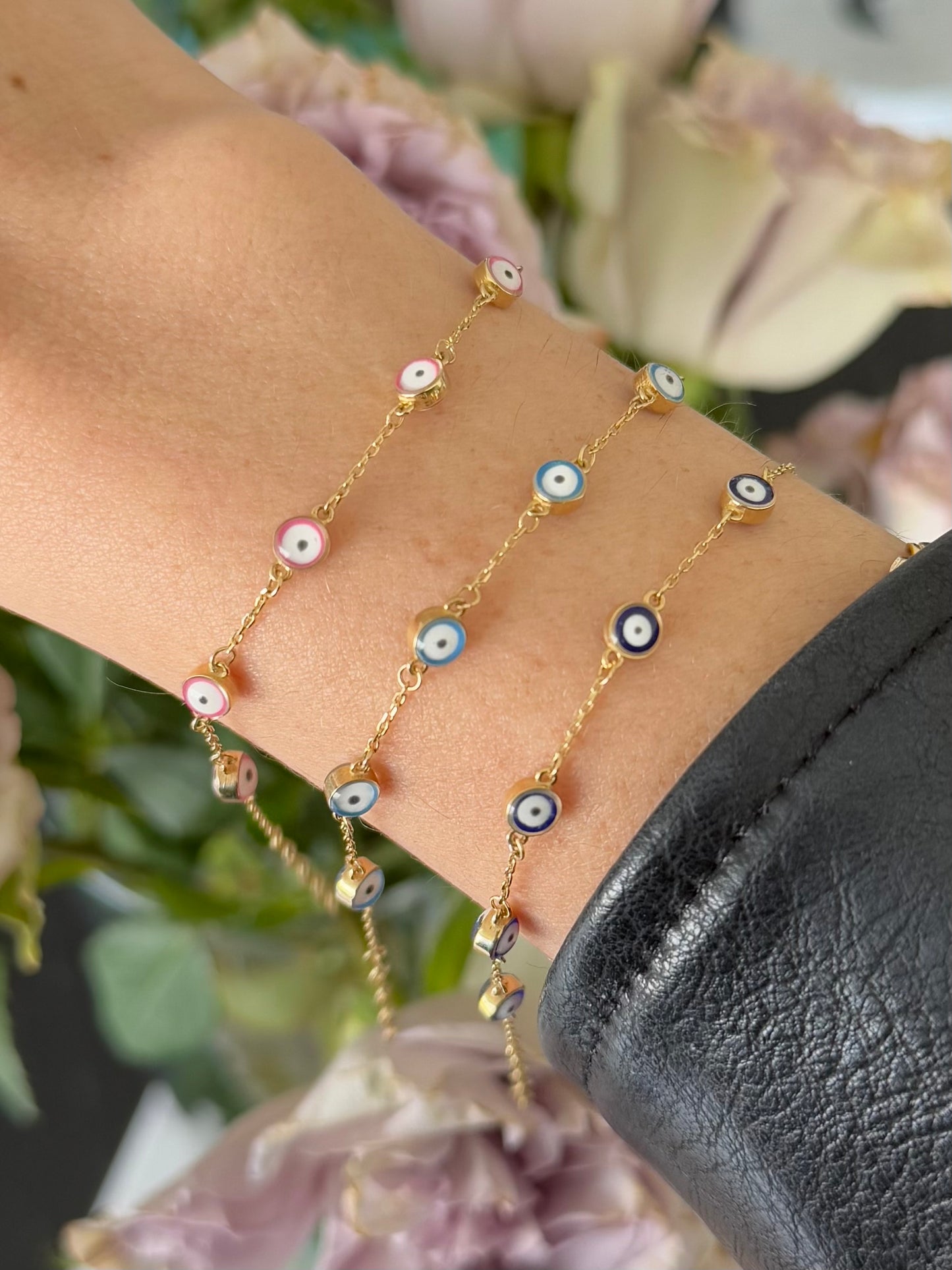 Pulsera ojitos