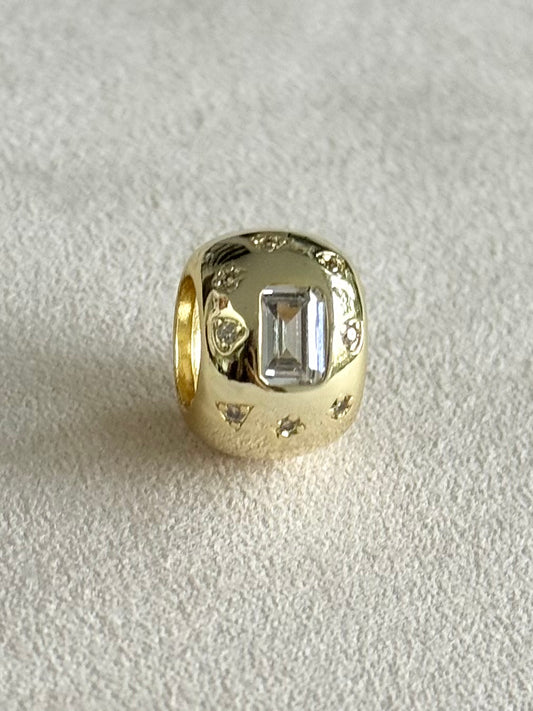 Charm spacer cz