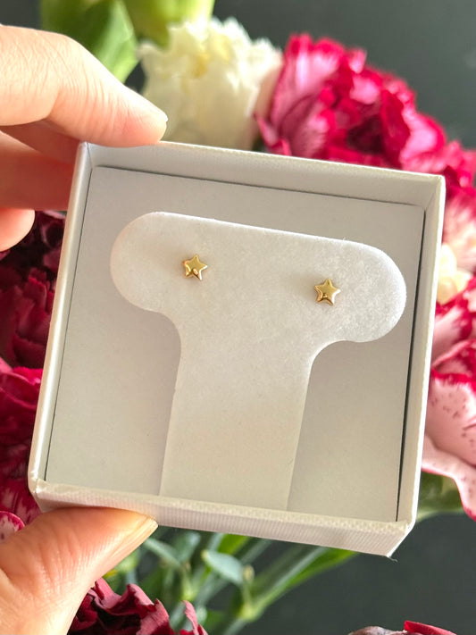 Aretes estrella mini