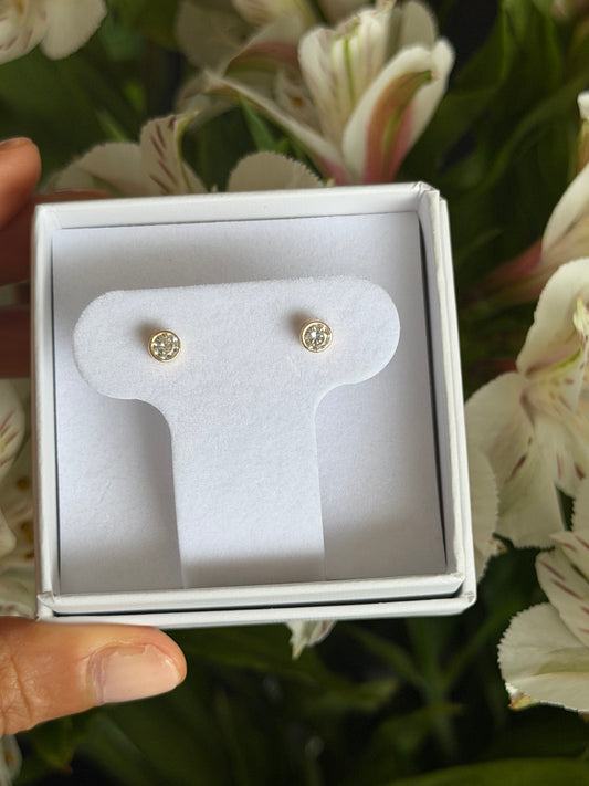 Arete zirconia con bisel al borde