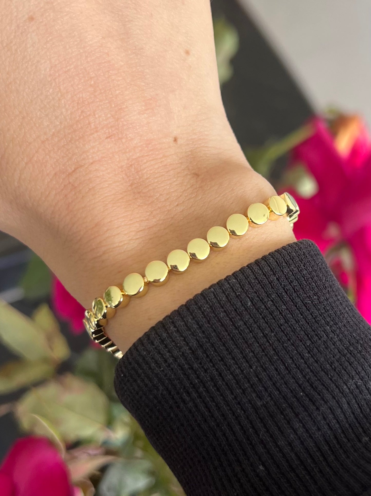 Pulsera círculos tennis