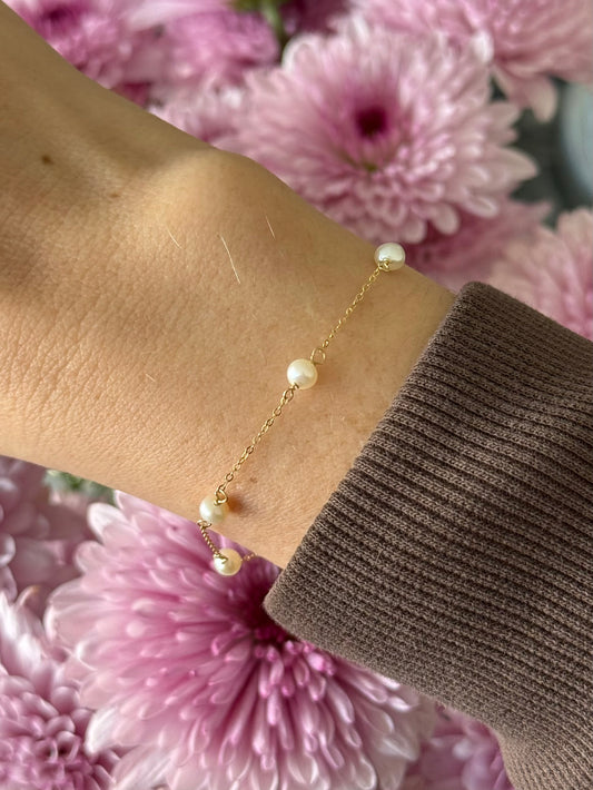 Pulsera perlas bty