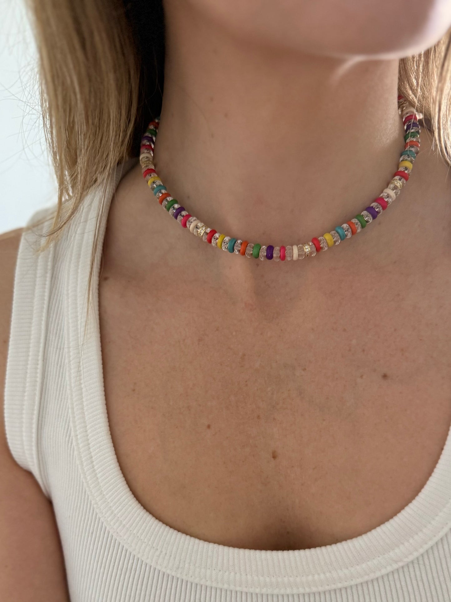 Collar pukka rainbow