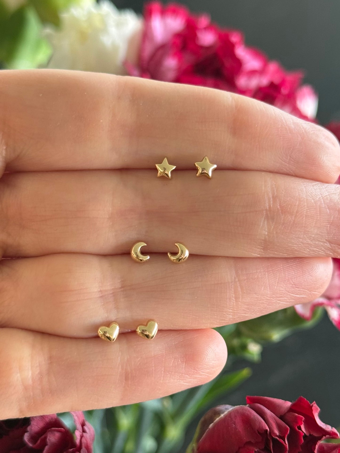 Aretes estrella mini