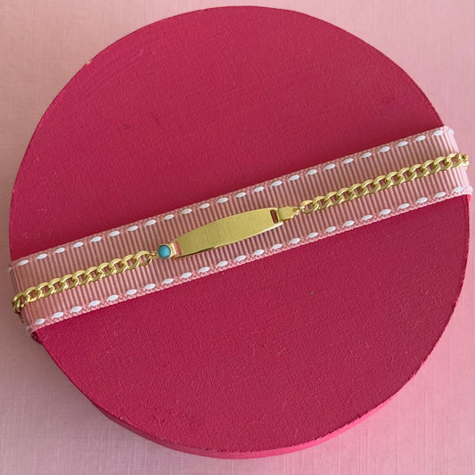 Esclava cuban turquesa