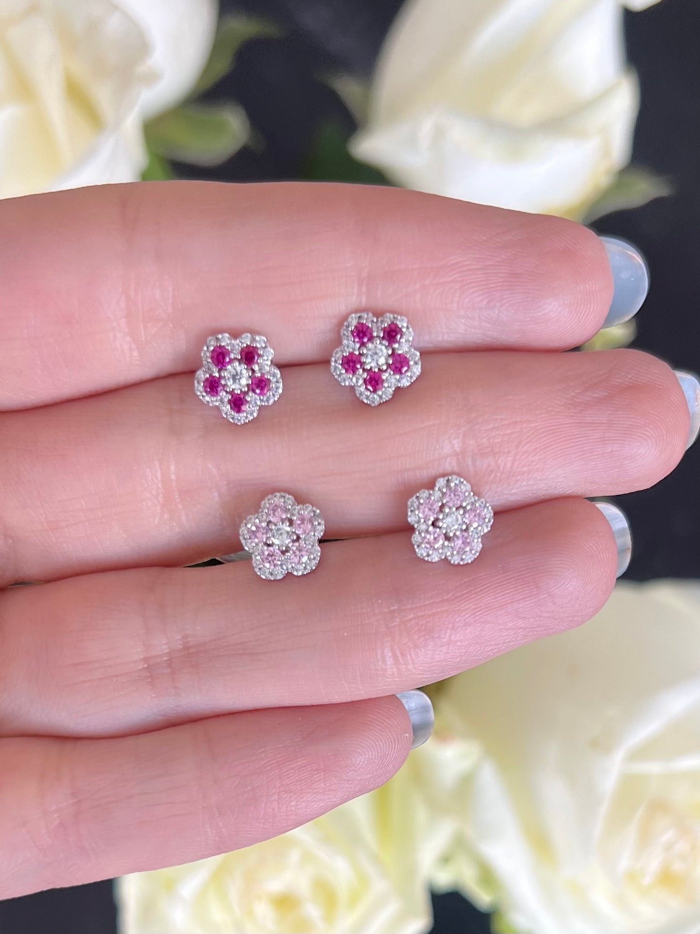 Aretes flor