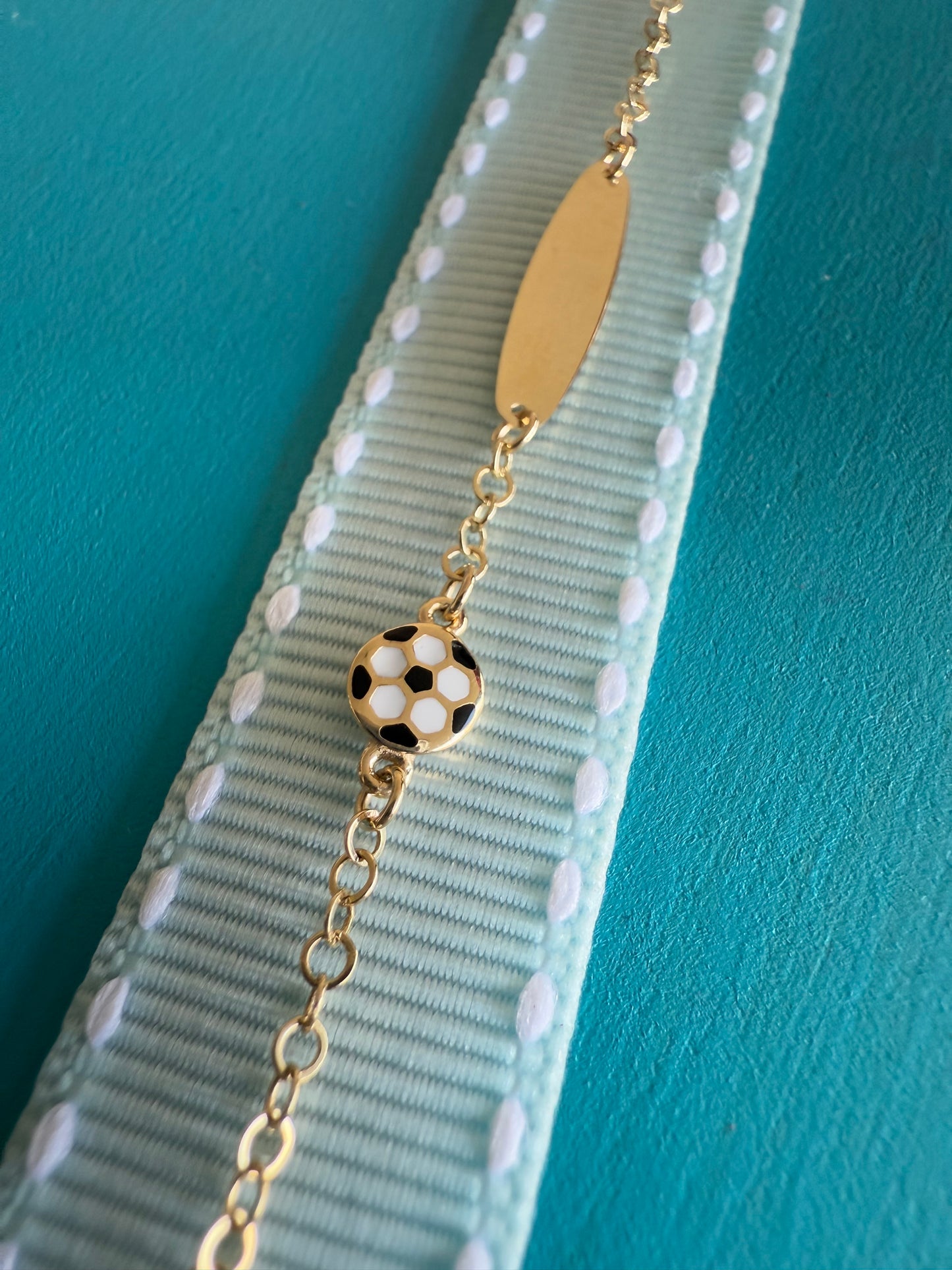 Esclava balón de fut placa mini