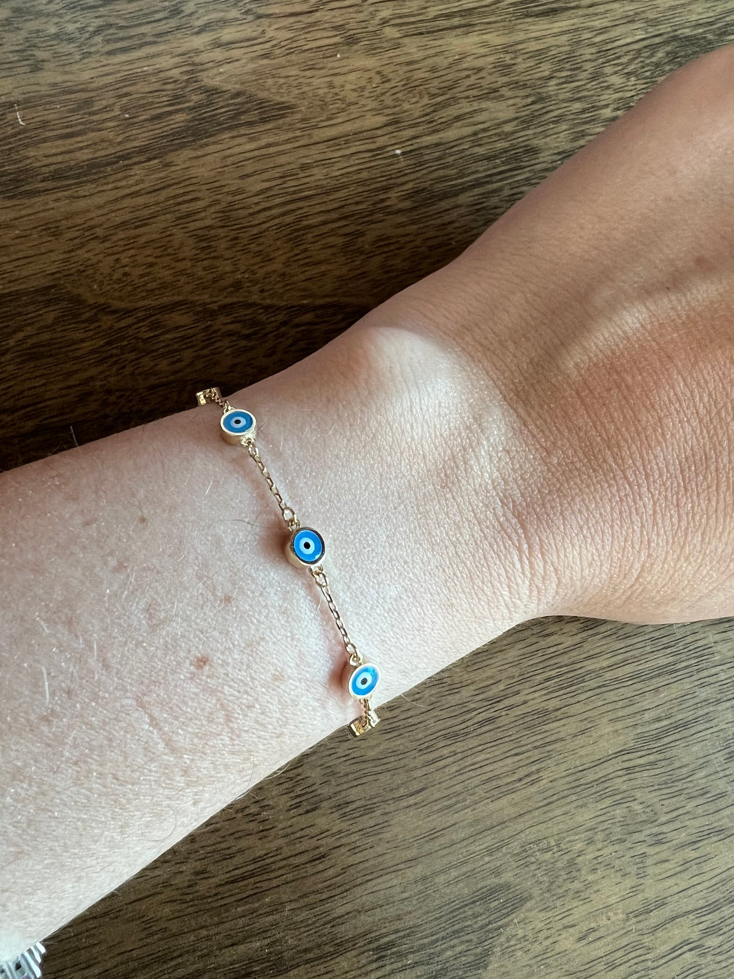Pulsera ojitos varios bebé/niño