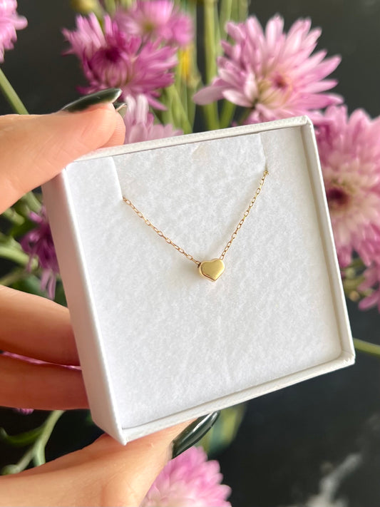 Collar corazón mini