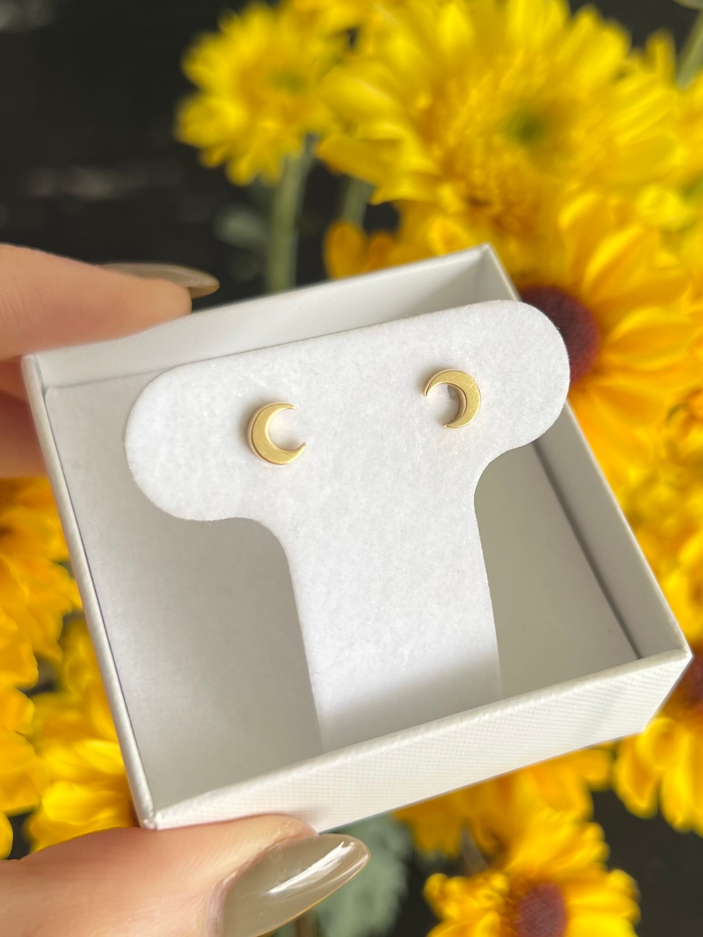 Aretes lunas